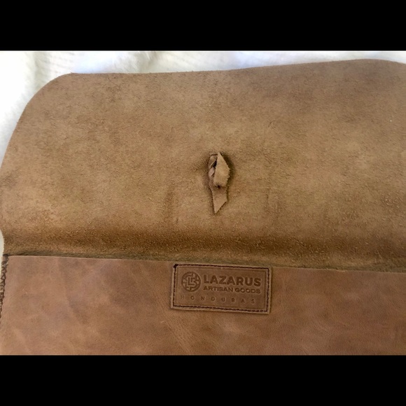 NWT🍁Lazarus🍁100% handmade leather bag - Honduras - Picture 6 of 8